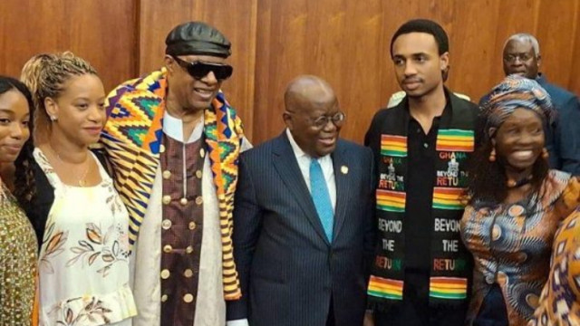 American Singer, Stevie Wonder, Granted Ghanaian Citizenship